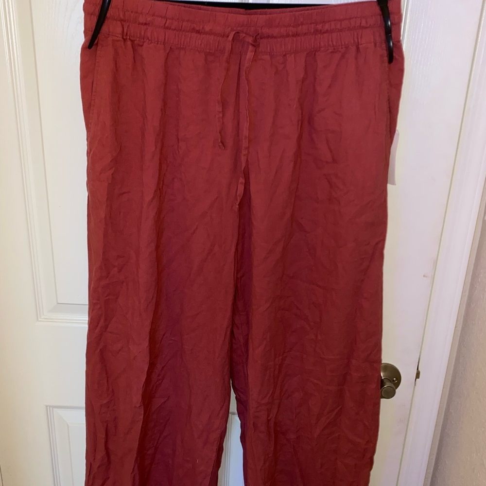 Wide leg lounge pants